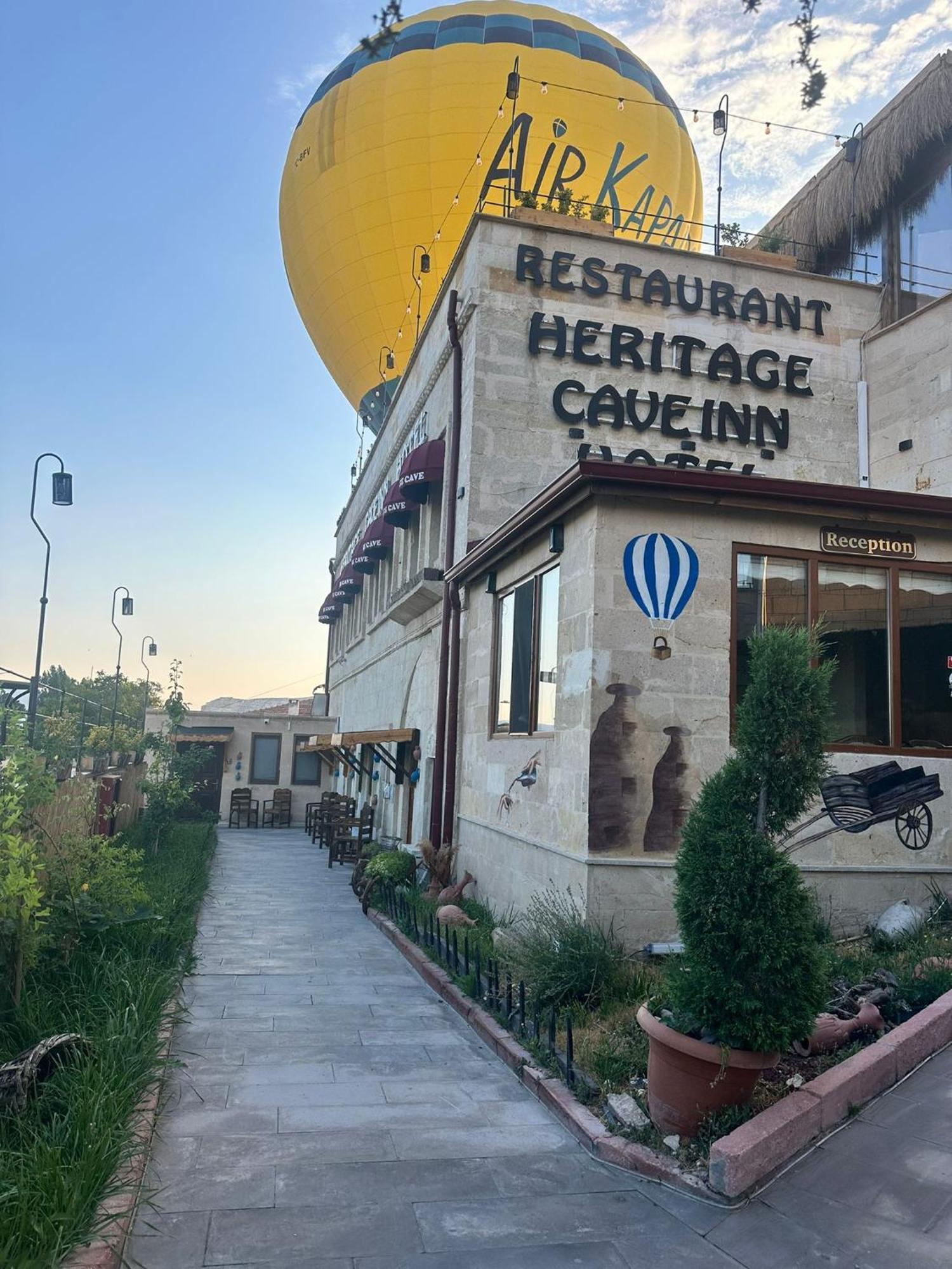 Heritage Cave Inn Hotel Goreme Bagian luar foto